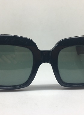 六十年代法国黑色板材长方太阳镜