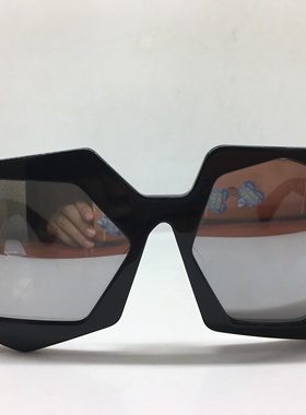 E8503S EJE Optico Sistema手工黑色个性板材框太阳镜不规则几何