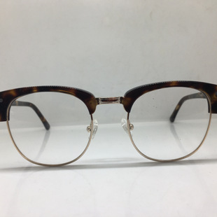 Eyebuydirect Borderline玳瑁色板材眉线框眼镜商务简约款近视框