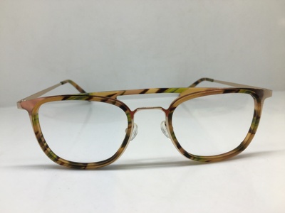 liebeskind复古金色方框眼镜男女