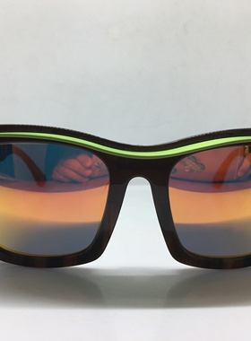 E8468S EJE Optico Sistema 手工 棕色板材框绿色挡板太阳镜墨镜