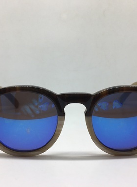 E8434S EJE Optico Sistema手工棕色板材框复古太阳镜通用墨镜