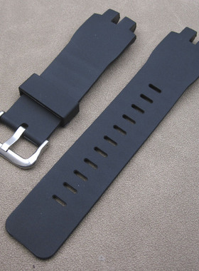 代用卡西欧手表带PRW-6000/6100Y/3000/3100 PRG-300黑色树脂硅胶