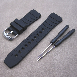 1100 代用卡西欧表带PRG 凸口硅橡胶表链 1000 PRW PAG