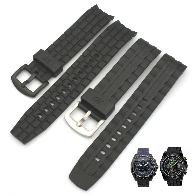 弯头手表带橡胶树脂红牛限量款