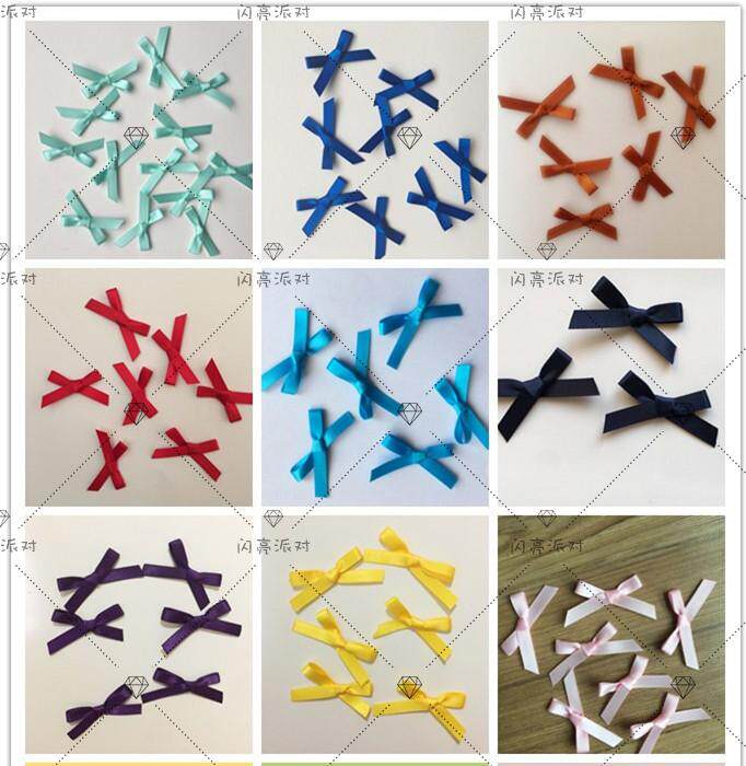 20 Hand-knitted silk ribbon bow baby children birthday party Wedding celebration Dessert Pudding bottle decorate Dress upin the Festive supplies/Gift , Dress supplies  category - from Buy2taobao.com to provide professional Taobao agent buy service