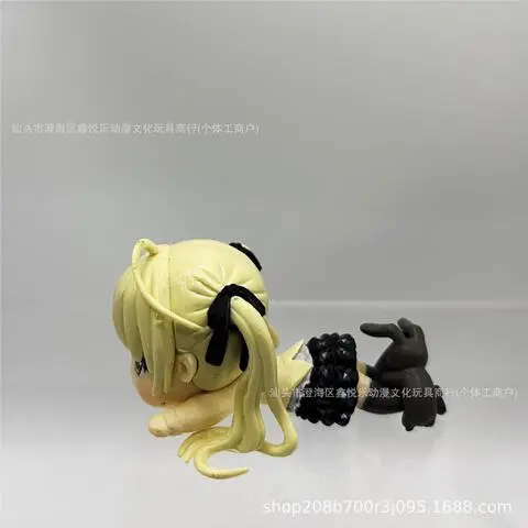 萌妹机箱摆件手办二次元车载礼物显卡动漫缘之空趴姿穹妹Q版