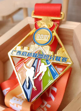 金属金牌奖牌定制马拉松运动会奖牌儿童比赛纪念复古挂牌制作厂家