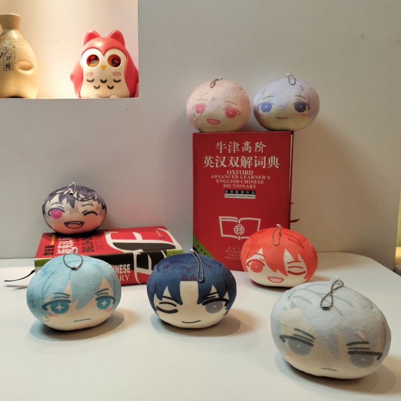 IDOLiSH7 偶像星愿馒头团子毛绒挂件九条天四叶环逢坂壮五七濑陆