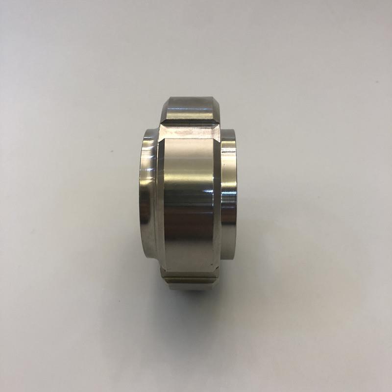 全新304不锈钢卫生级SMS活接头/圆螺纹对焊焊接丝扣活结/由任活接