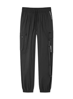 G家男士薄款休闲裤百搭时尚束脚宽松工装长裤时尚潮流2638A/D10