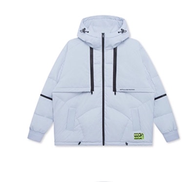 G家冬季男厚款保暖羽绒服连帽时尚休闲防风御寒外套潮1054I/C2-1