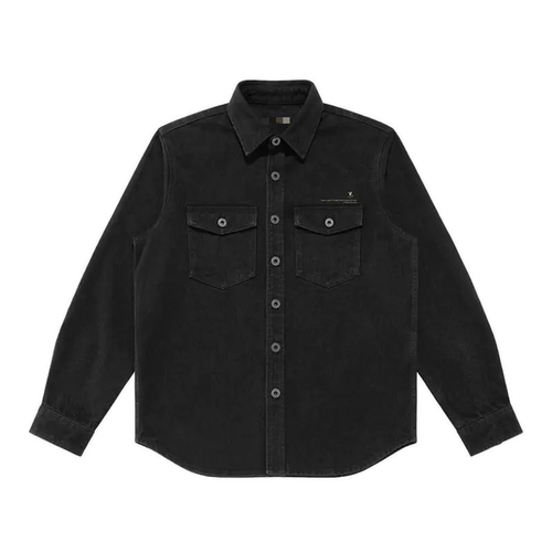 春秋男士刺绣翻领牛仔夹克