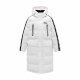 鸟 冬季 男士 被子羽绒服白色外套C4B21 联名款 加厚御寒长款