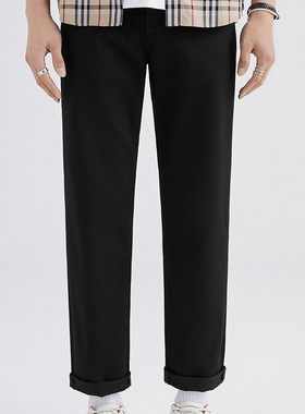 鸟家5号款男士冰氧吧牛仔裤潮流黑色凉爽直筒牛仔休闲裤B2624/D2