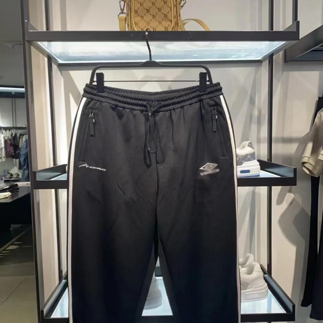 撞色长裤卫裤束脚裤运动时尚