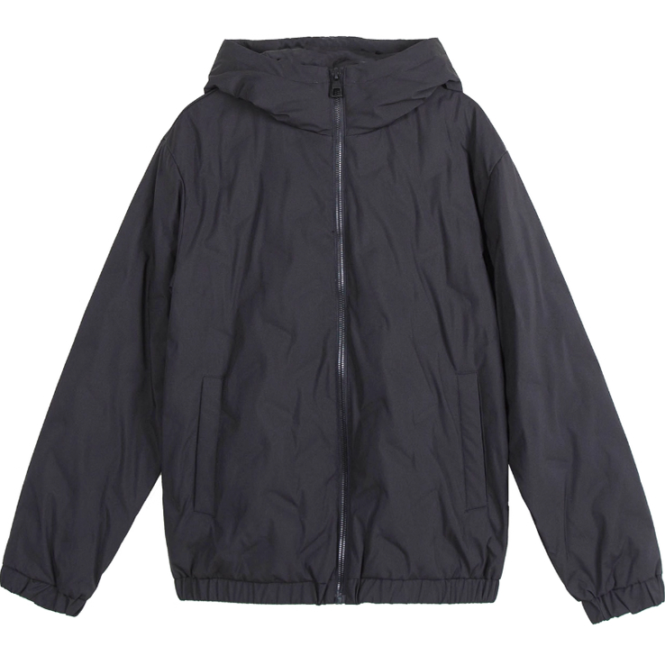 商场款秋冬季男士简约纯色轻便连帽宽松鹅绒外套33890/Y7