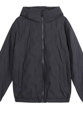 商场款秋冬季男士简约纯色轻便连帽宽松鹅绒外套33890/Y22