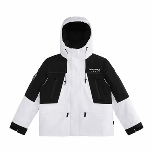 (鸟)秋冬男士CORDURA白鹅绒羽绒服保暖三防面料冲锋衣B4G12/G2-9