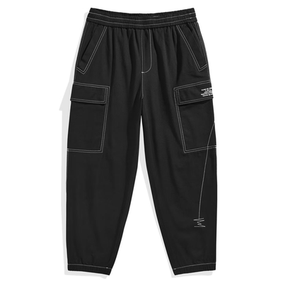 春秋男士明线工装束脚长裤