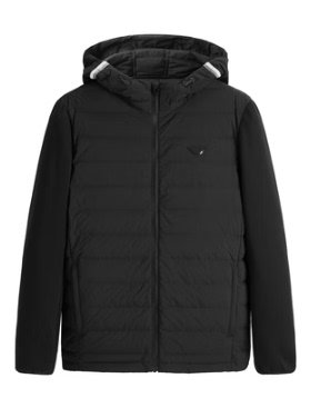 （鸟）秋冬男士通勤保暖针织拼接立领羽绒轻薄鹅绒外套C4139/G2-2