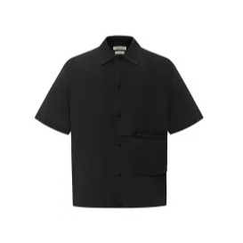 夏季男士新款美式户外机能风古翻领工装短袖衬衫9092R/X8