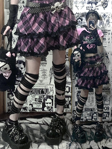 短裙蛋糕裙原宿A型蕾丝蝴蝶结