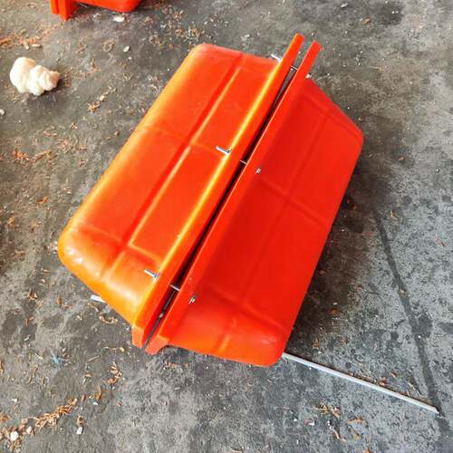 定制海上采油平台围栏安装项目用浮体 810*260*260滚塑塑料浮体