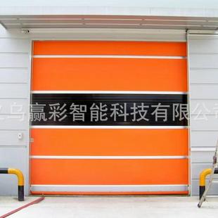 pvc快速堆积门自动感应卷帘门无尘车间厂房仓库工业柔性大门厂家