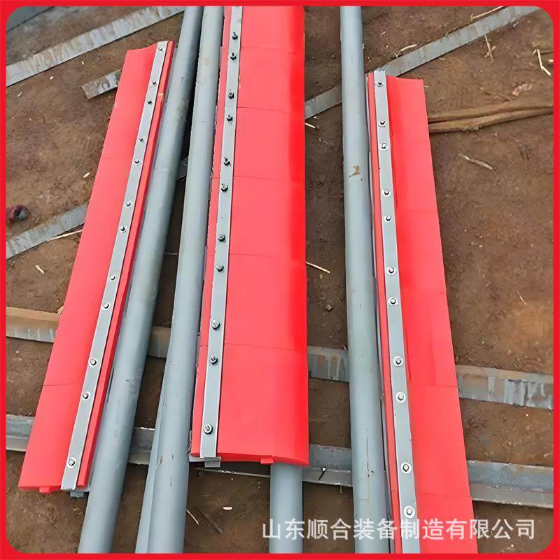 煤矿皮带清扫器安装方便聚氨酯刮料器清洁效果好输送带清扫器