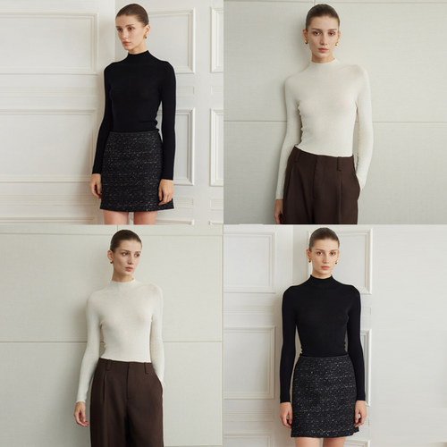 NANCYLILI羊毛套头单穿或内搭