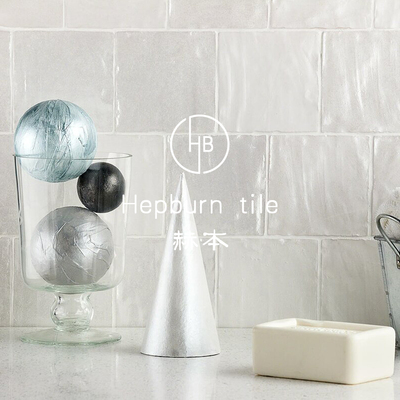 原装进口珍珠釉瓷砖贝母釉砖面100贝壳手工卫生间咖啡店阳台墙砖