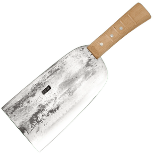 周家刀手工锻打商用加厚加重厨师砍剁骨刀切专用家用斩骨刀骨头刀