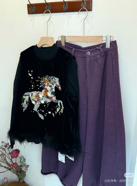 新中式国风马甲2025马年新年战袍马到成功加厚新款气质马甲女黑色