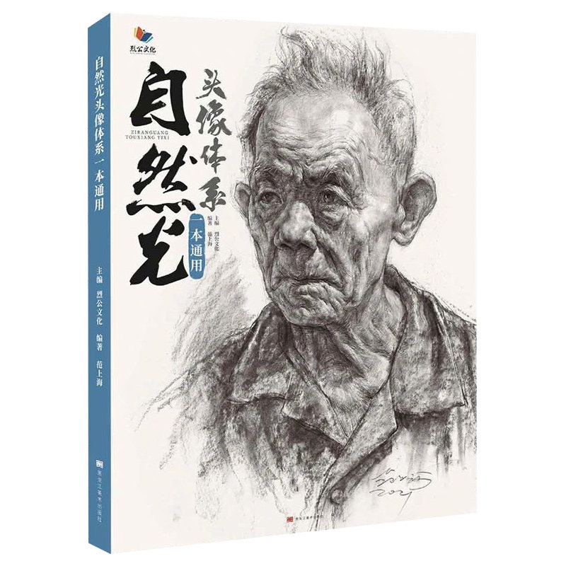 人物素描头像临摹范本素描基础结构大关系完整稿头带手半身像美术高考