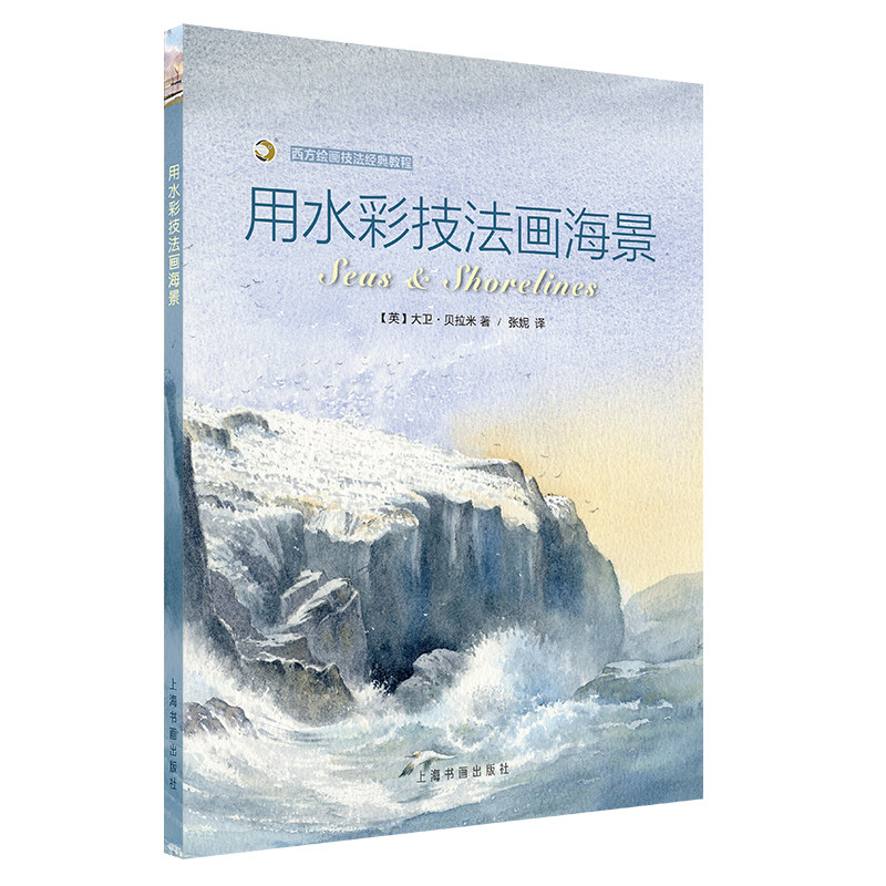 西方绘画技法经典教程 用水彩技法画海景油画技法入门基础自学教程