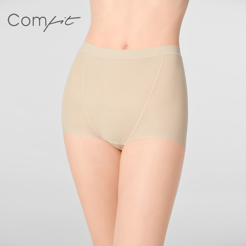 【健康裤】Comfit无尺码高腰内裤女无痕抑菌平角四角裤CPW0078