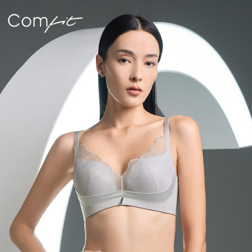 【商场同款】Comfit无钢圈刺绣蕾丝承托大胸大码文胸内衣CB00173