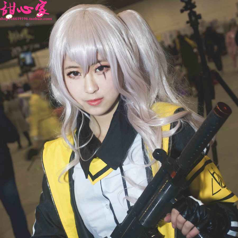 {甜心家}少女前线/跳票前线UMP45和UMP9 COS假发cosplay假发