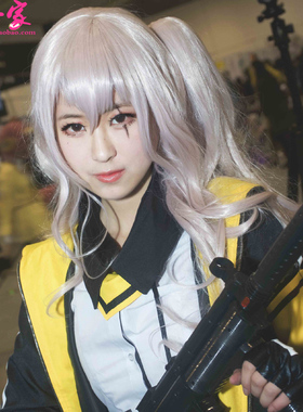 {甜心家}少女前线/跳票前线UMP45和UMP9 COS假发cosplay假发