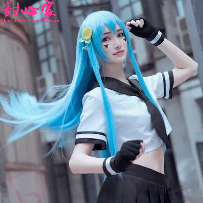 凹凸世界jk制服假发头饰