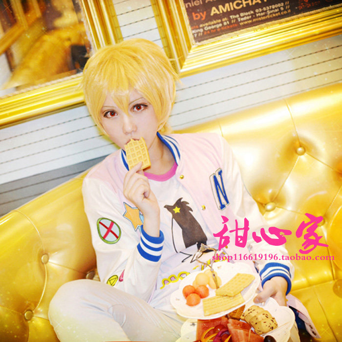 {甜心家}Free!男子游泳部 叶月渚 黄濑凉太 朝日奈枣cosplay假发