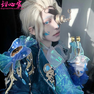 甜心家第五人格作曲家幽灵帆cos假发打毛头顶游戏cosplay假发
