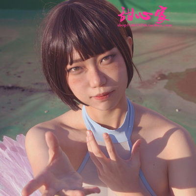 {甜心家}Undertale 弗里斯克深栗色 现货cosplay假发