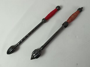 仿古锻造袖锤骨朵锤健身锤车载破窗锤金瓜锤冷兵器武术器械十八般