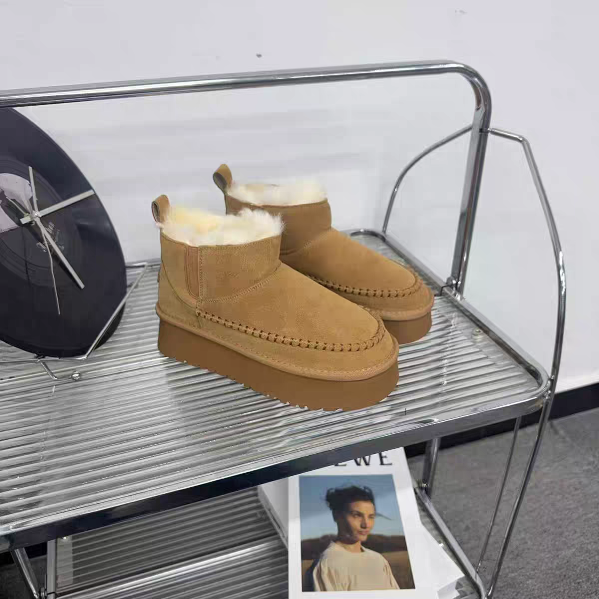 【陈书婷专享】雪地靴冬季加绒保暖女靴2868-1