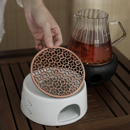 蜡烛炉温茶炉镂空客厅茶具简约
