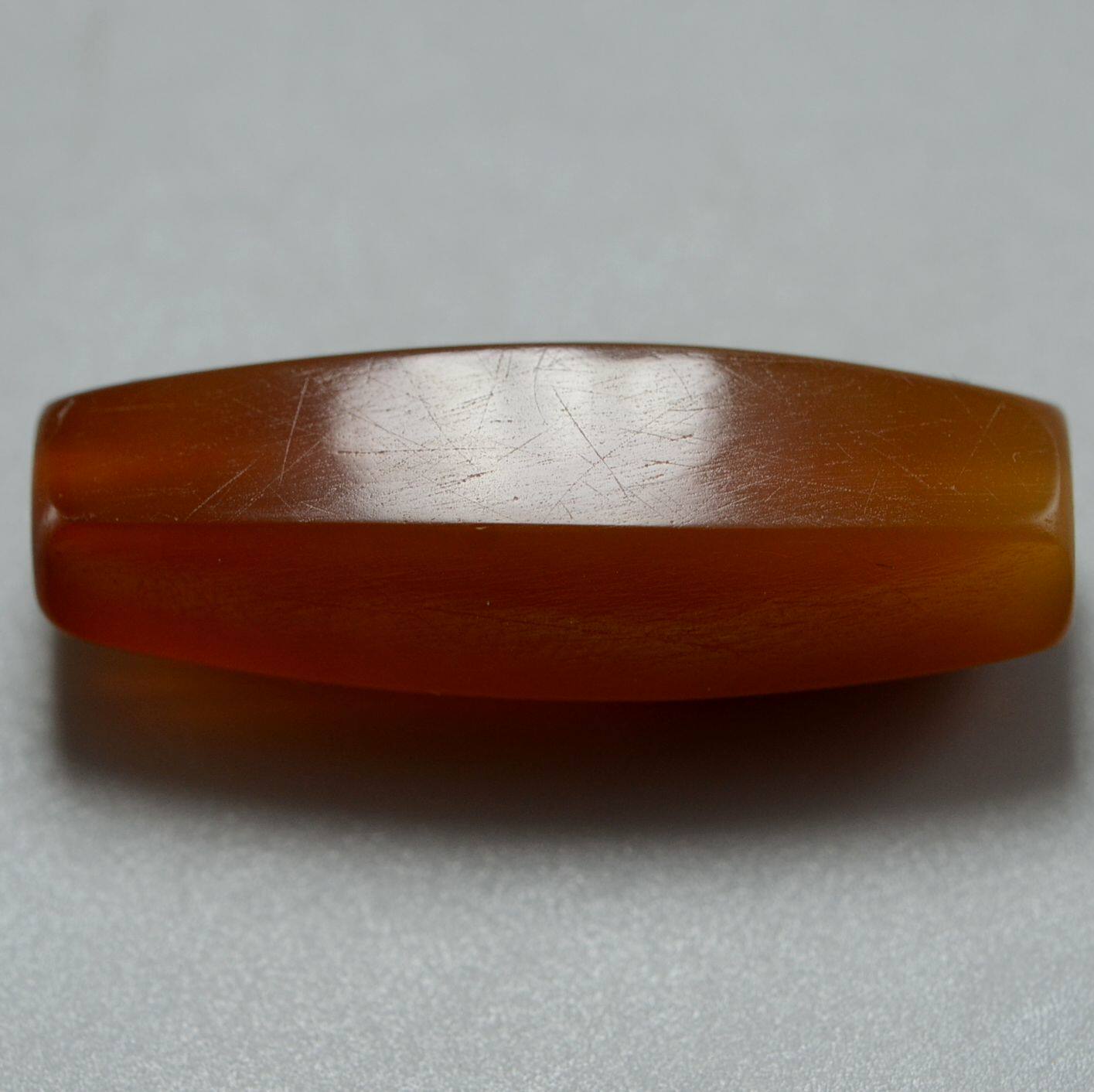 千年玛瑙管吊坠古珠精品
