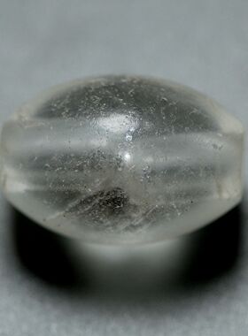 战汉水晶珠高古宝石水晶蛹珠古珠老珠子老玉石挂件古董玉器配珠