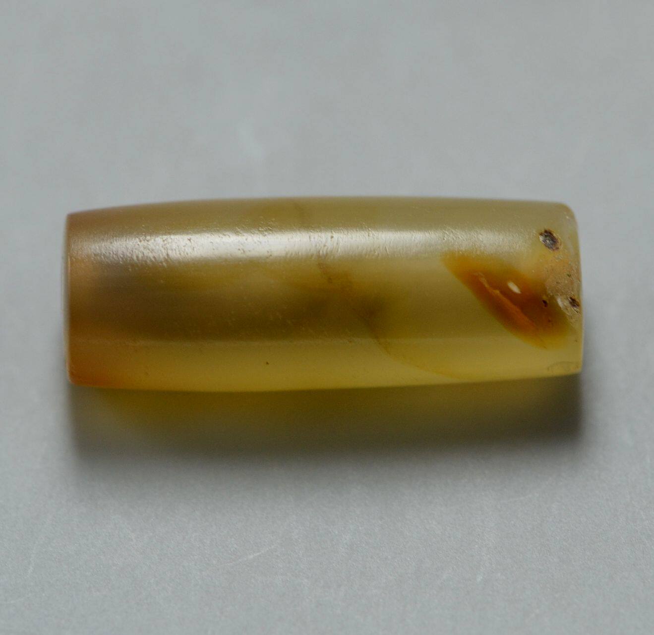 中古老玛瑙管老珠子宋代辽金时代项饰千年古珠精品古董玩佩饰放漏